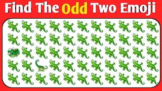 odd emoji challenge  | easy medium level | find the odd one out emoji challenge | odd emoji quiz |