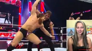 WWE RAW 4/29/13 - Cena & Team Hell No vs The Shield Live Commentary