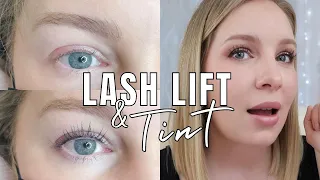 I HAD A LASH LIFT // Before & After