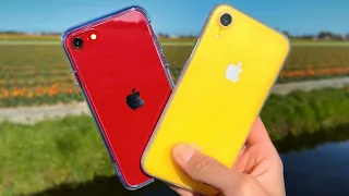 iPhone SE 3 vs XR - Review en Español: Cámara y Batería