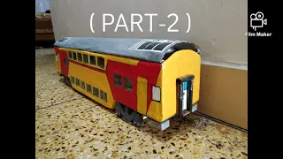 How To Make  LHB Double Decker Coach (PART-2)