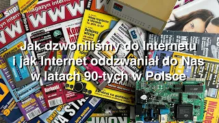 Historia Polskiego Internetu lat 90-tych okiem modemowca - VLOG / Podcast
