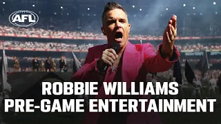 Robbie Williams gets the MCG rocking | 2022 Toyota AFL Grand Final | AFL