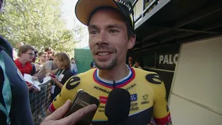 Primož Roglič - post-race interview - Giro dell'Emilia 2023
