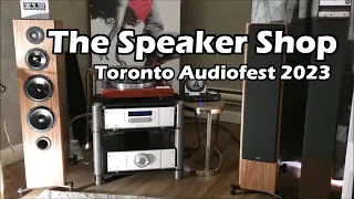 KLH Kendall 2F Speakers, Project Xtension 9 Turntable - The Speaker Shop, Toronto Audiofest 2023