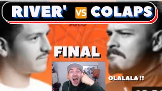 RIVER' vs COLAPS - FINAL GBB21 - Reaction / Analysis