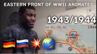 Eastern Front of WWII Animated: 1943/1944 Reaction