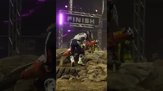 Taddy Blazusiak and Trystan Hart Battle at Salt Lake City Endurocross #shorts