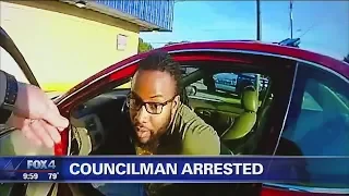 Police bodycam video released of city councilman's arrest