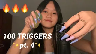 ASMR 100 TRIGGERS ( long nails edition 💅🏻 )