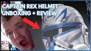 NEW Star Wars The Black Series Captain Rex Helmet | Full Unboxing and Review