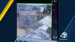 VIDEO: Armed robber shoots Buena Park doughnut shop worker | ABC7