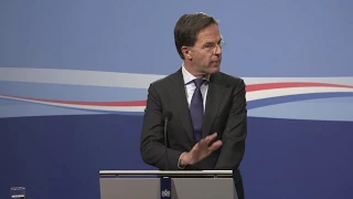 Integrale persconferentie van MP Rutte van 9 april 2020