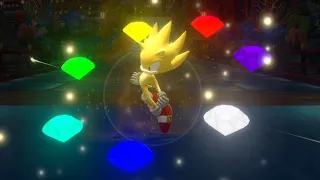 Sonic Colors Ultimate - Aquarium Park Super Sonic Speedrun (1:01:83)