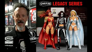 PRE-ORDER! Coffin Comics Legacy Series Action Figures : Chatoica - Lady Satanus - LaMuerta