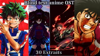 Blind Test OST(30 Extraits)