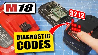 [007] Milwaukee M18 has hidden diagnostic codes