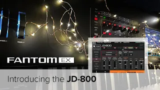 Roland Fantom EX update - JD-800 model expansion (including demo of all 128 presets)