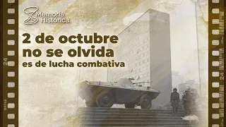 #MemoriaHistórica - 2 de octubre, matanza de 1968 en la Plaza de las Tres Culturas, #Tlatelolco