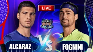 🔴Live: ALCARAZ vs FOGNINI | Rio Open 2023