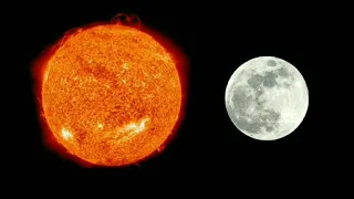 Сонце та місяць. Відео для дітей / The sun and the moon.