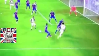 Paulo Dybala goal in 8th minute vs Barcelona - UEFA Champions League Quarter Final