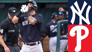 New York Yankees Vs Philadelphia Phillies Highlights + Reaction | 2022 Spring Training | 03/29/2022