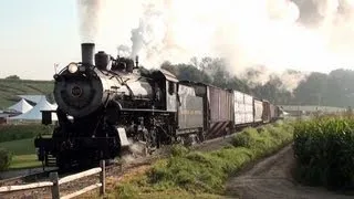 Strasburg Railroad and Amtrak: Freight, Passenger, Modern and Old Railfanning around Strasburg, PA