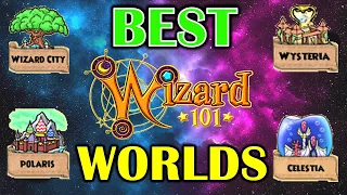 Wizard101 - The Top 8 BEST WORLDS!