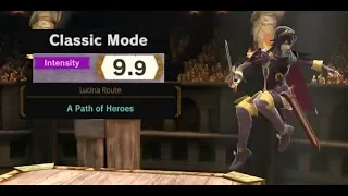 Super Smash Bros. Ultimate: Classic Mode with Lucina (Final Round in 9.9)