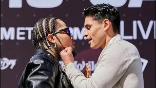Gervonta Davis PUNCHES Ryan Garcia FACE TO FACE: Heated 2nd FACE OFF
