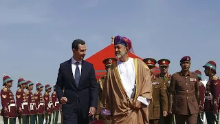 Syria's President Bashar al-Assad makes official visit to Oman