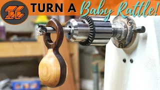 Woodworking Basics: Make Wooden Baby Toys - Rattle