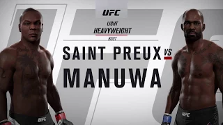 EA UFC 2 - Ovince Saint Preux vs. Jimi Manuwa (UFC 204 Prediction)