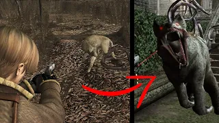 What happens when you don't save the dog in RE4?