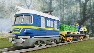 Lego Train Rob Fail Choo choo train!