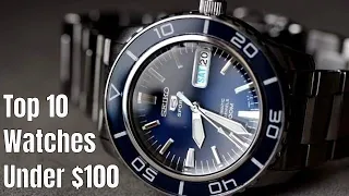 Top 10 Watches Under $100