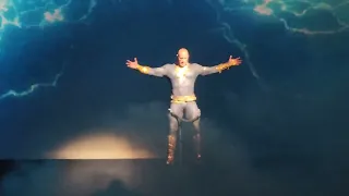 The Rock's Entrance as Black Adam - SDCC Comic-con Hall H Warner Bros  Panel (7-23-22)