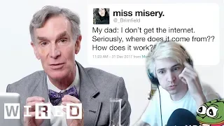 xQc Reacts to Bill Nye Answers Even More Science Questions From Twitter | Tech Support | WIRED