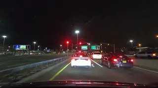 Driving from JFK Airport Terminal 4 to Times Square, NYC