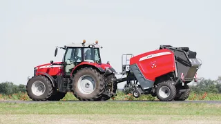 How to ___ Use the Round Baler MF RB 4160 V Xtra | Baler | Tutorial