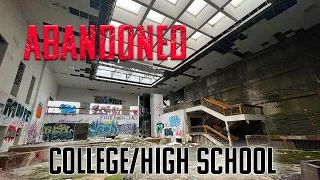 Exploring Detroit's Abandoned College/ High School - Documentary & Tour