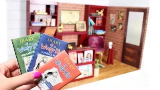 DIY  Bookstore Dollhouse Room
