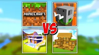 Minecraft VS Craftsman VS Craft World - Master Block 3d VS Block Crazy Robo World