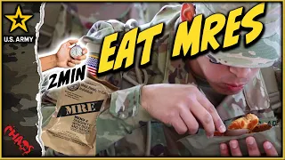 Do Army soldiers eat MREs?