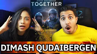 ARE THEY SIBLING ??? 😱 NEW SONG FROM Dimash Qudaibergen  TOGETHER   | REACTION 🥰🥰