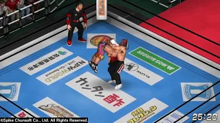 El Desperado vs Hiromu Takahashi Fire Pro Wrestling World