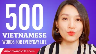 500 Vietnamese Words for Everyday Life - Basic Vocabulary #25