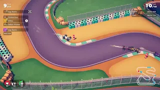 Circuit Superstars trial run. Cross platform