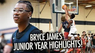 Bryce James Unbelievable Junior Year Highlights | Lebron DNA Activated!